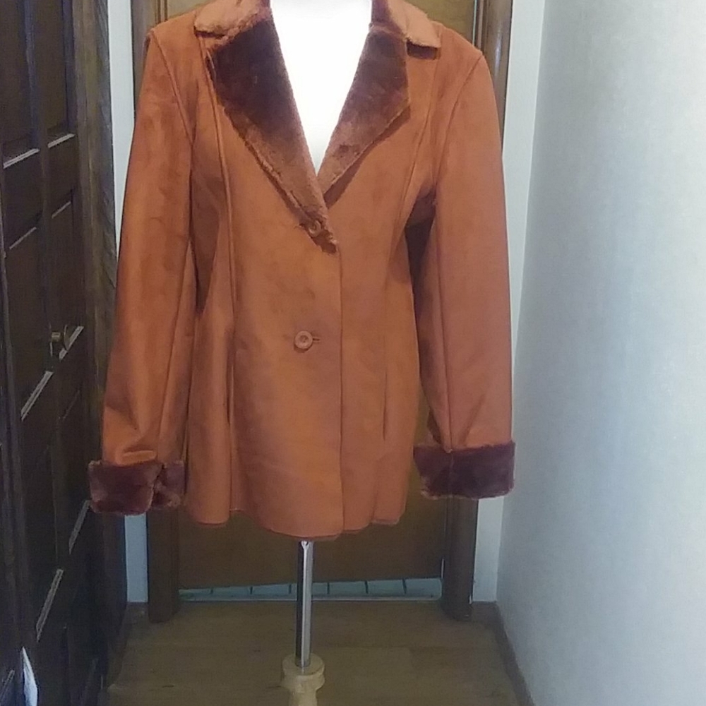 Suede / Fur lined Jacket
